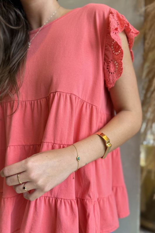 Classic Cotton Smock Tee Watermelon